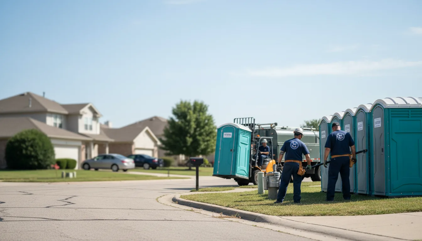 Porta Potty Rental in Wadsworth, IL near me
